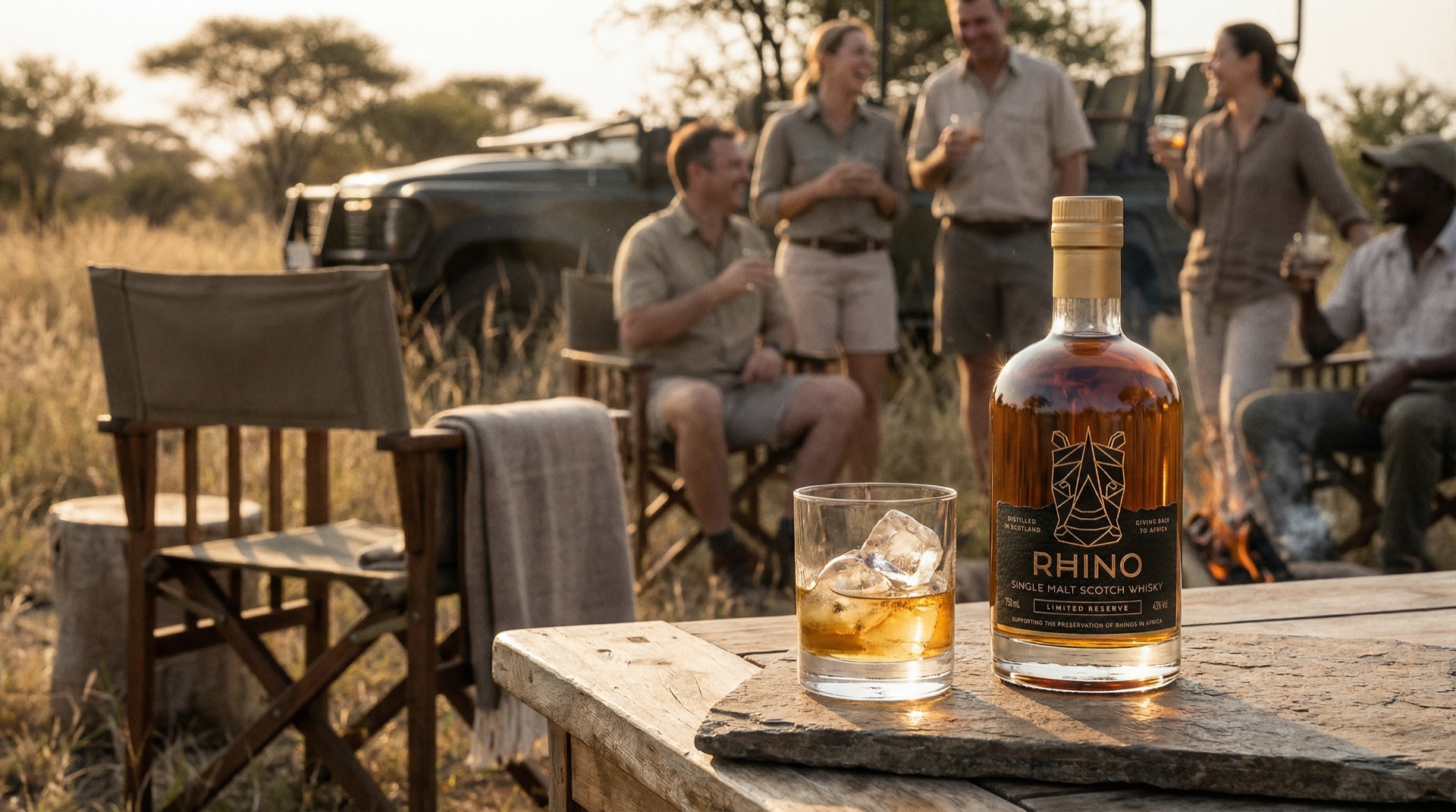 Rhino Whisky campaign