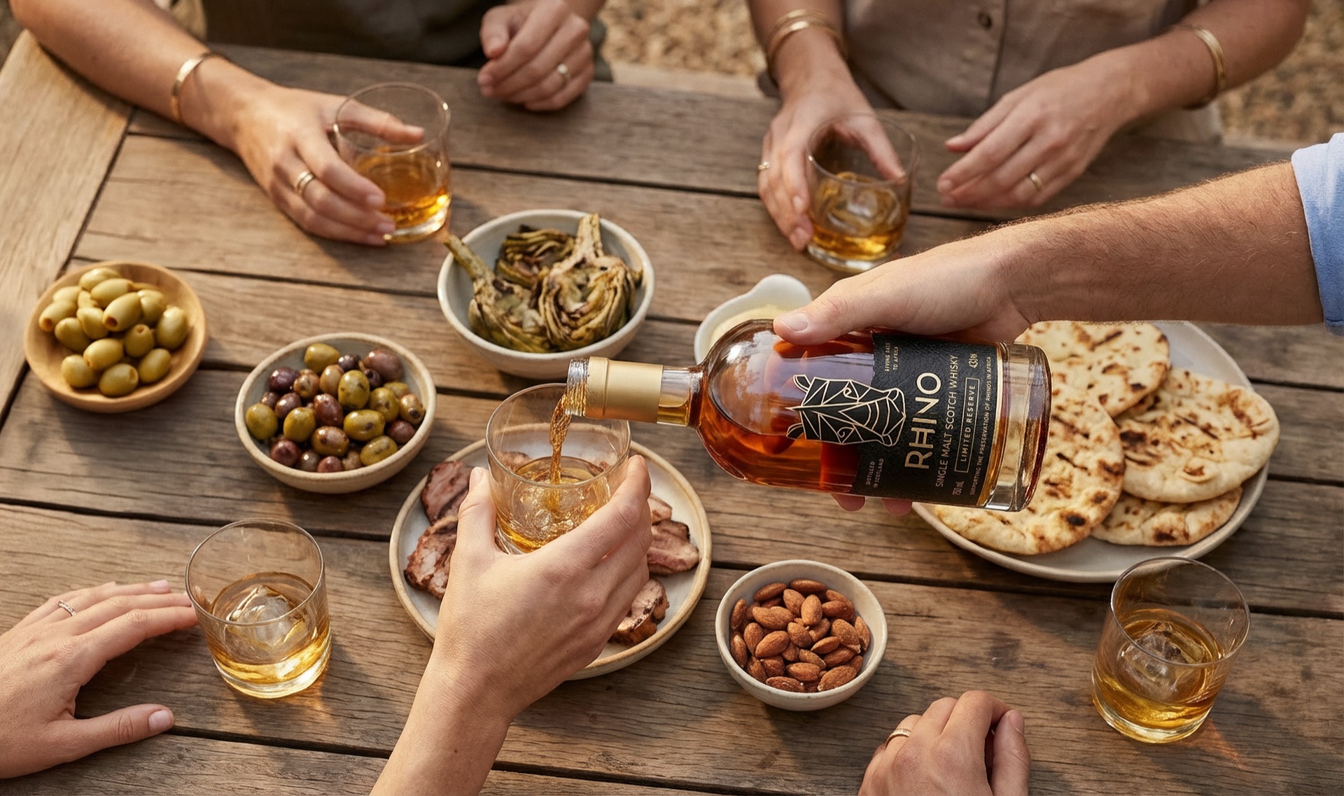 Rhino Whisky campaign