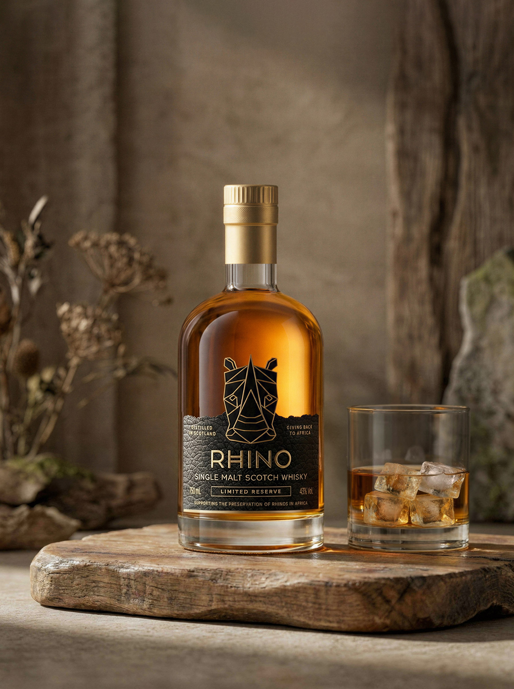 Rhino Whisky campaign