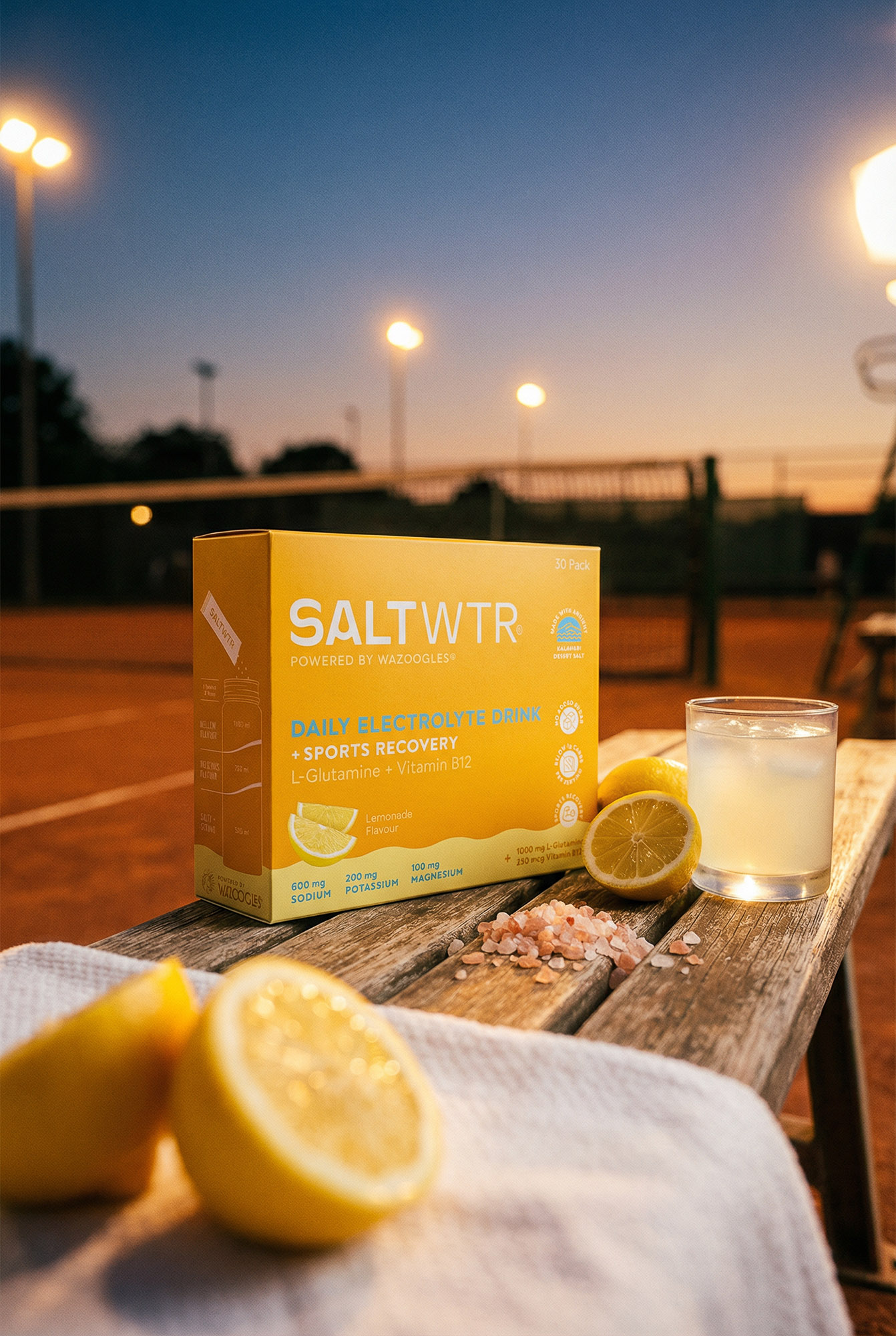SALTWTR Lemon campaign